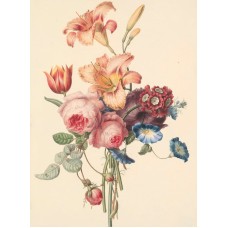 Авторский букет Цветы в коробке классический