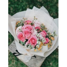 Цветы в коробке Сухоцветы классический Цветы в коробке Сухоцветы классический